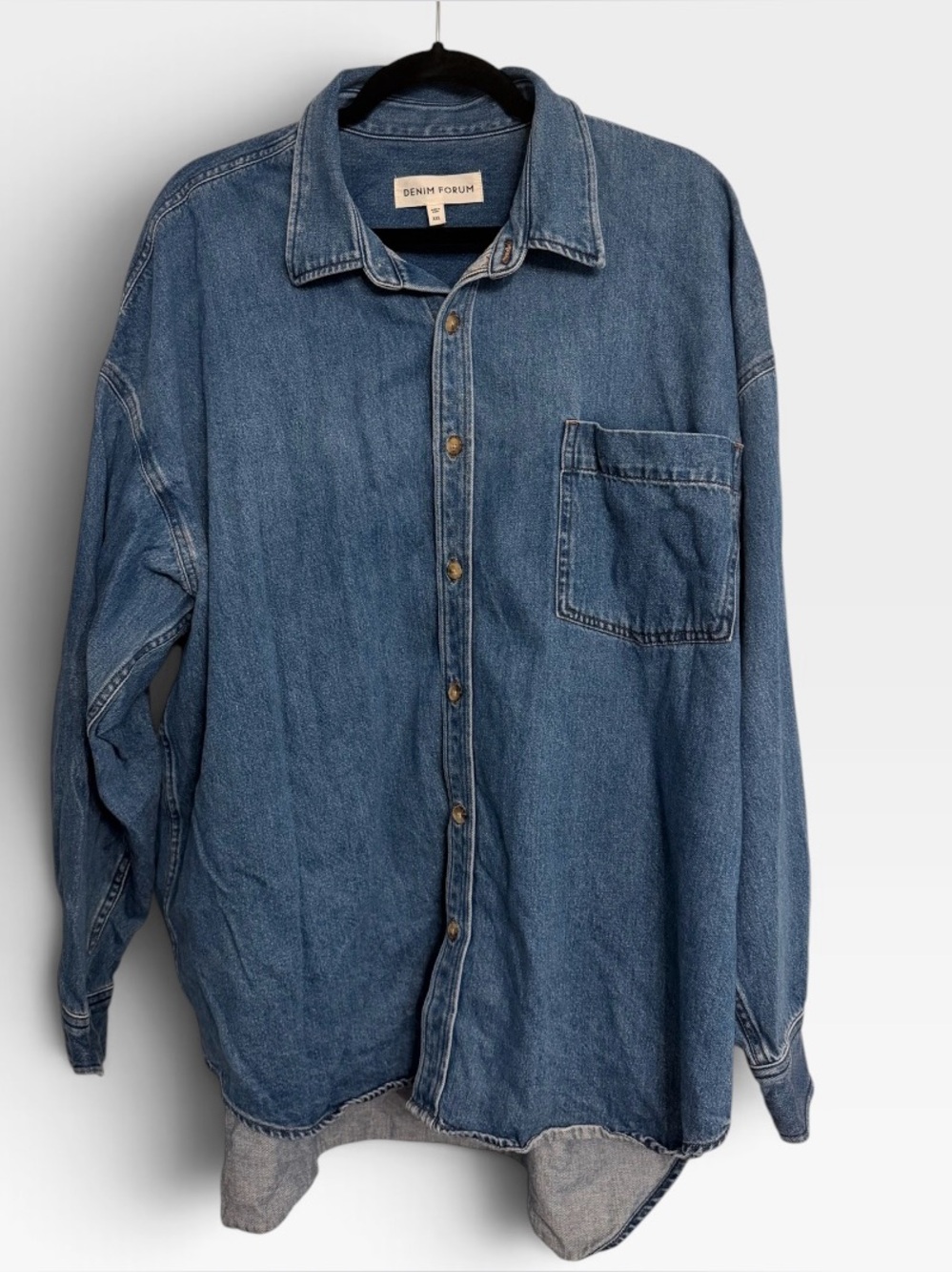 Denim Forum The 80’s Comfy Denim Shirt XXL